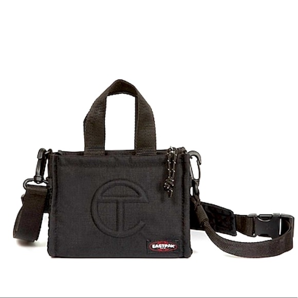 Telfar Handbags - Telfar Eastpak Small Black Shopper Bag
